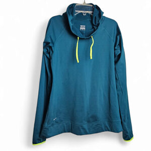 Nike Pro Women's Dri-Fit Athletic Running Pullover Hoodie Sweatshirt Top Size M